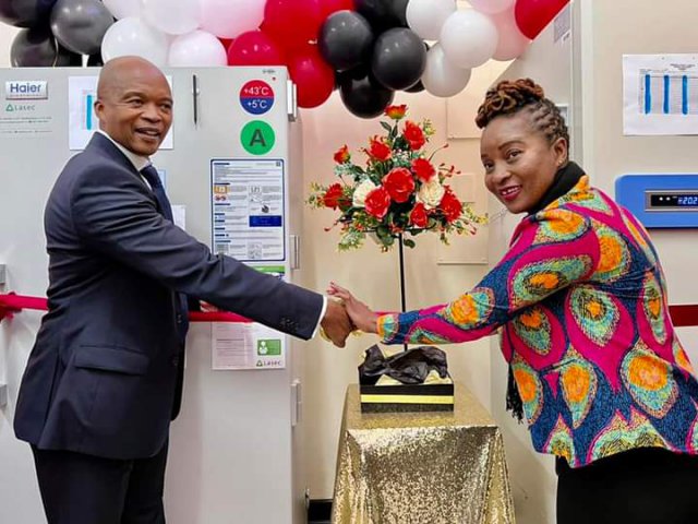 VODACOM COLD CHAIN  VACCINE STORAGE HANDOVER